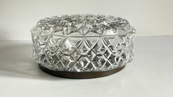 Luxalp N°220 Semi-Crystal Ceiling/Wall Light, 1950s – Glass (photo 7 of 28)