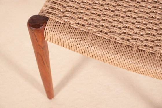 Image 1 of 4 sedie da pranzo Niels O. Møller modello 75 in teak, anni '60, Danimarca