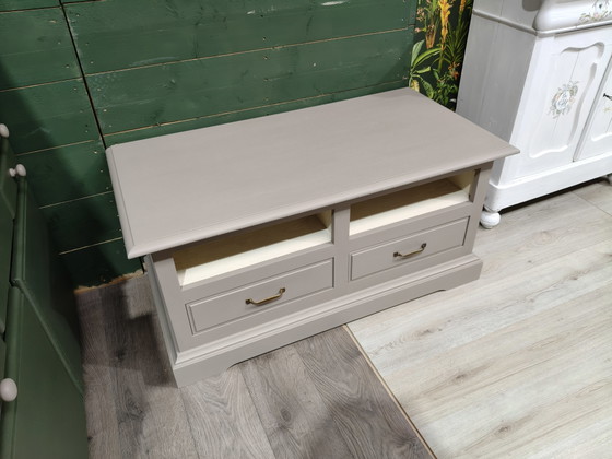 Image 1 of TV cabinet with 2 drawers
