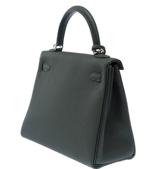 Image 1 of Sac Hermes Kelly 25 en Cuir Vert - 103493