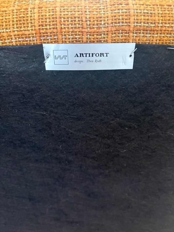 Fauteuil Artifort Vintage nouvellement rembourré – Velvet (photo 5 of 5)
