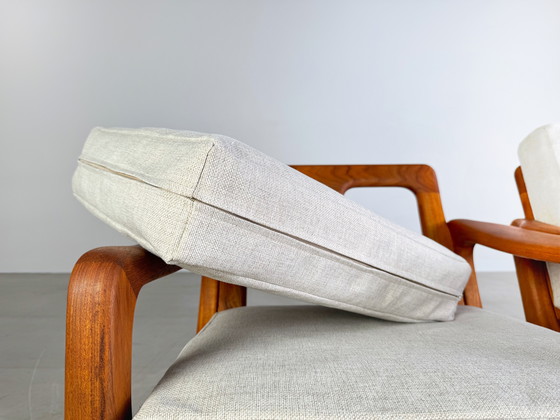 Image 1 of Set di 2 poltrone Mid-Century Juul Kristensen Teak Vintage Danish