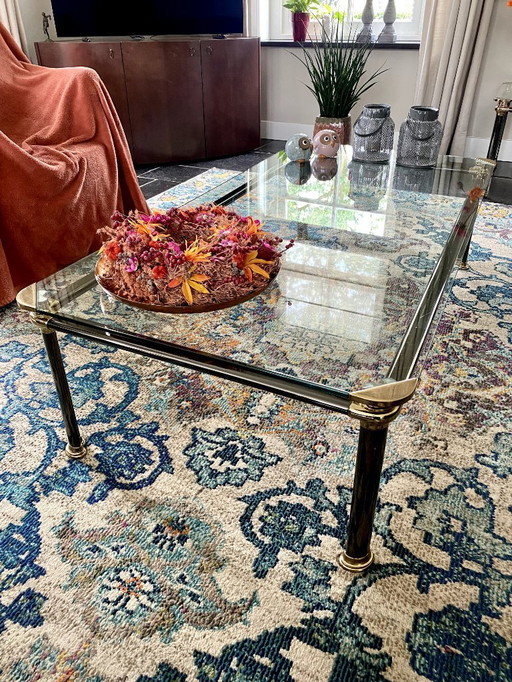2x Mara glass coffee table