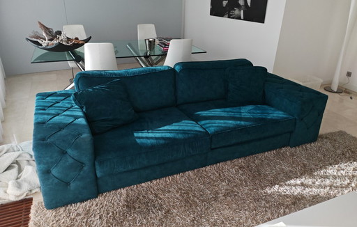 Divano Rofra Velvet verde