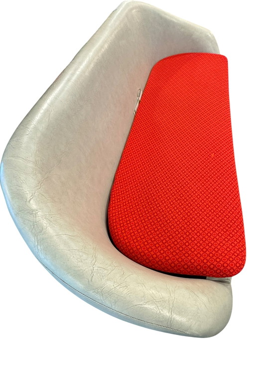 Space Age Woonbank en Stoelen – Zithoek, Metaal, Textiel, 1990 (photo 8 of 8)