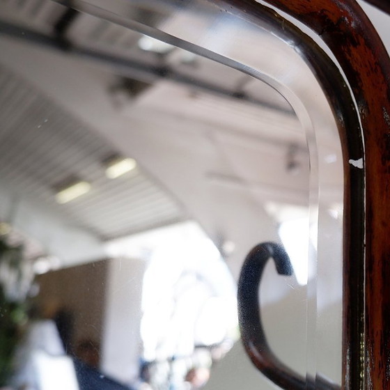 Image 1 of Thonet Art Nouveau wall-mounted coat rack, Vienna, circa 1900