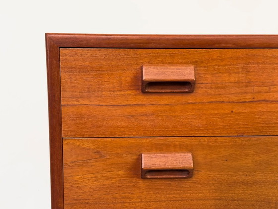 Danish Teak Chest of Drawers by Børge Mogensen for Søborg Møbelfabrik, 1960s – Wood, Vintage (photo 2 of 17)