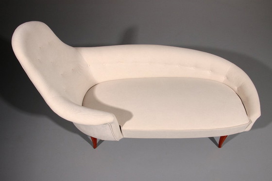 Image 1 of Chaise Lounge by Kerstin Hörlin-Holmquist for Nordiska Kompaniet, 1950s