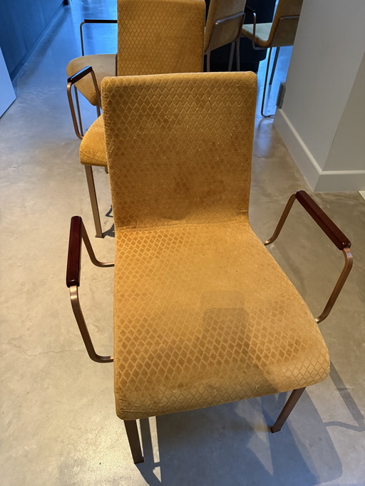 5 chaises de salle à manger Dutchbone Flor