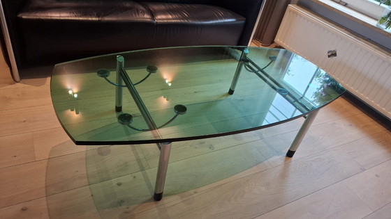 Image 1 of Table basse en verre