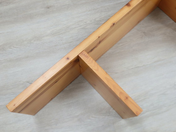 Image 1 of Libreria componibile vintage Ideal Form in legno di larice naturale anni '70