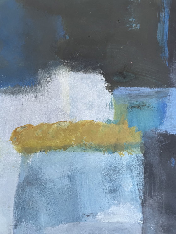 Image 1 of Wim Yo Bwan Tjong Abstract from 1962 70 x 50 cm