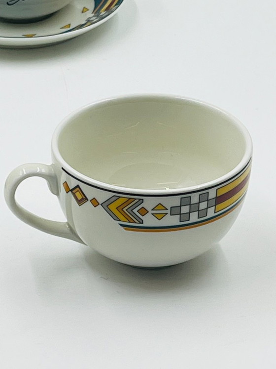 Set of 4 Royal Mosa Ravenna designer mugs – Crockery, Ceramic (photo 17 of 17)