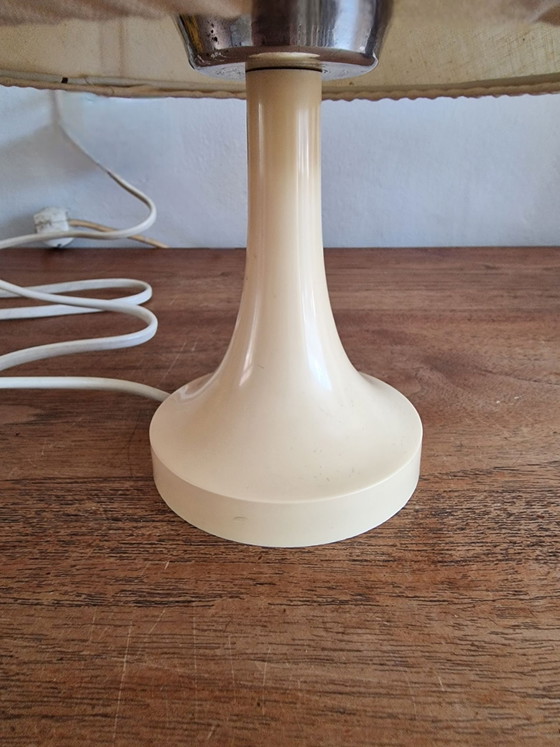 Lampada da tavolo vintage produttore tedesco Aro Leuchten – Lampade da tavolo, Tessile, Plastica (photo 4 of 6)
