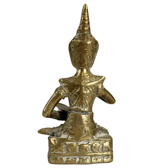 Set di Antiche Sculture di Musicisti Thailandesi in Bronzo – Bronze (photo 10 of 10)