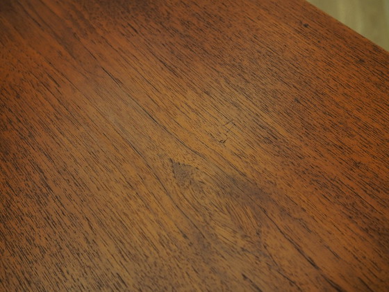 Teak Sideboard With Sliding Doors, Danish Modern Design From The 1960s – Wood (photo 21 of 25)