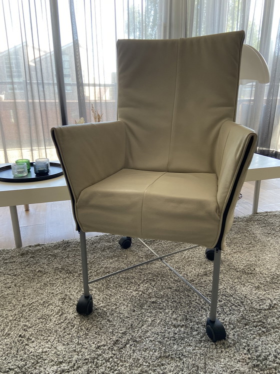 Image 1 of 2x Montis fauteuils op wielen in beige 