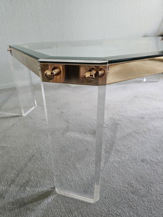 Pierre Vandel coffee table – Glass, Plexiglass (photo 3 of 5)