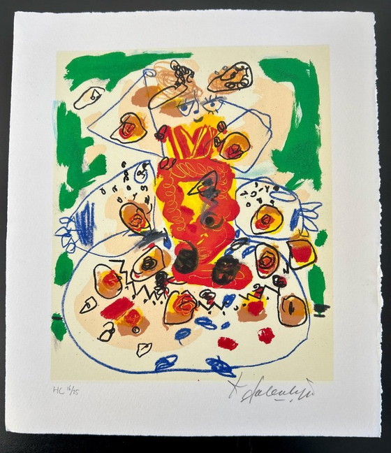 Image 1 of Zeefdruk Kees Salentijn