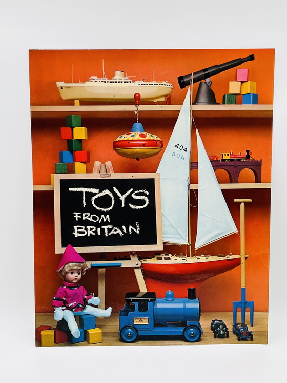Image 1 of Set mit 8 Kartonfotos „Toys from Britain“
