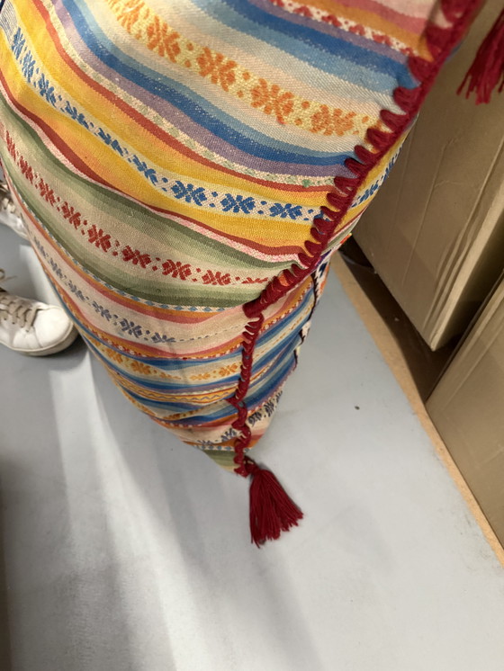 Image 1 of #Bohèmien Style#, Bont Vloerkussen, 85x85