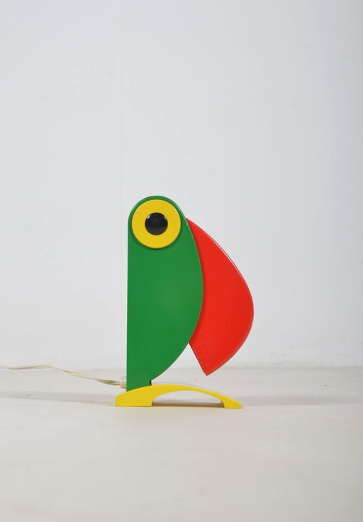 Toucan lamp designed by Enea Ferrari for Old Timer Ferrari, 1970