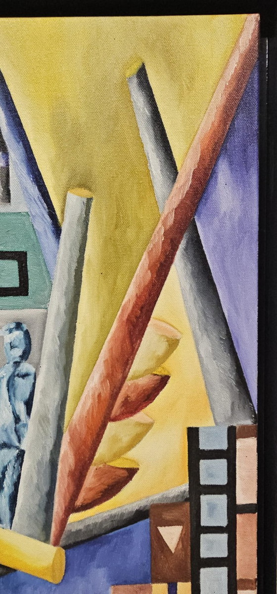 Image 1 of Dipinto ad olio originale – H. van den Broeck (1994)