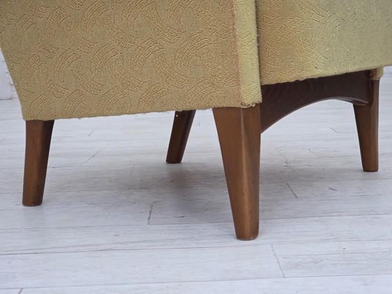 Image 1 of Dänischer Sessel von Fritz Hansen aus den 1960er Jahren, Serie 8000/8020, Originalzustand.