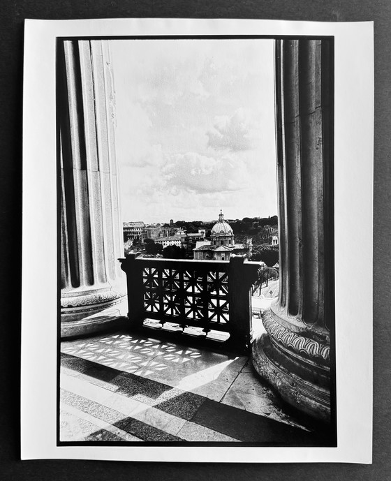 Image 1 of Michel Pinel - Rome 2004 - View of the Colosseum - signed photograph