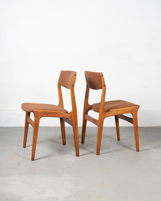 Image 1 of 4 X Danish Dining Chairs By Nova Møbler, Circa 1960