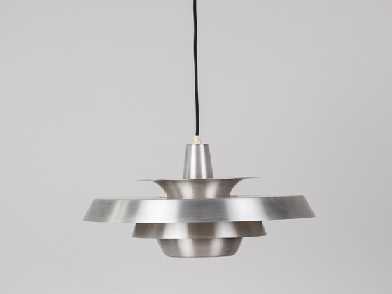 Danish vintage pendant lamp Superlight by David Mogensen, 1980s – Aluminium (photo 2 of 12)