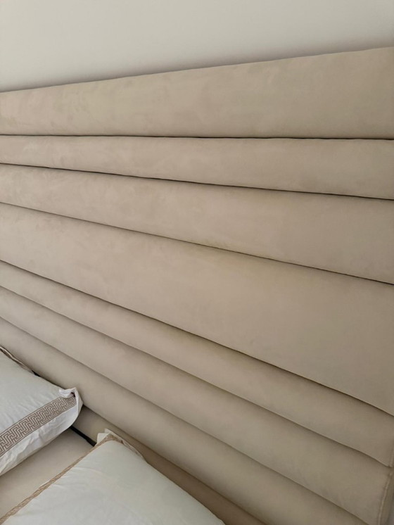 Image 1 of Head Boards custom box spring Mercis Blues 304