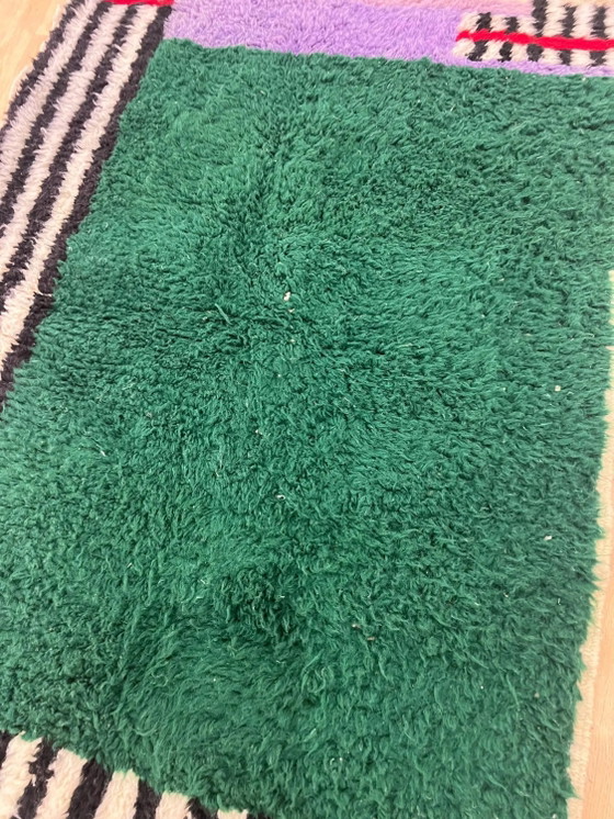 Tapis berbère artisanal fait main 3x2 m – Wool (photo 5 of 11)