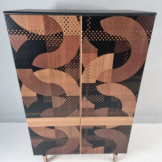 Image 1 of Vintage kledingkast, jaren 60