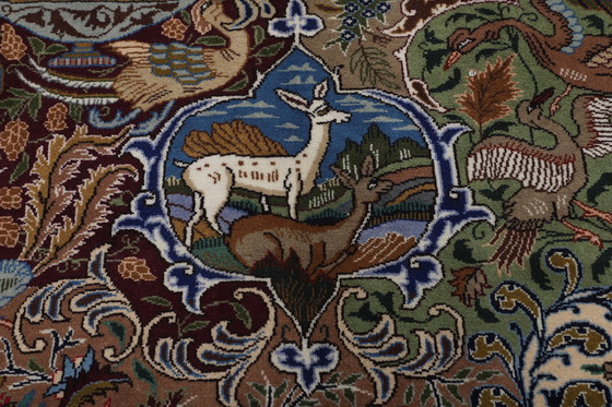 Image 1 of Tapis persan original noué à la main Kashmar Fein Paradise Design 393 x 312 cm Top condition