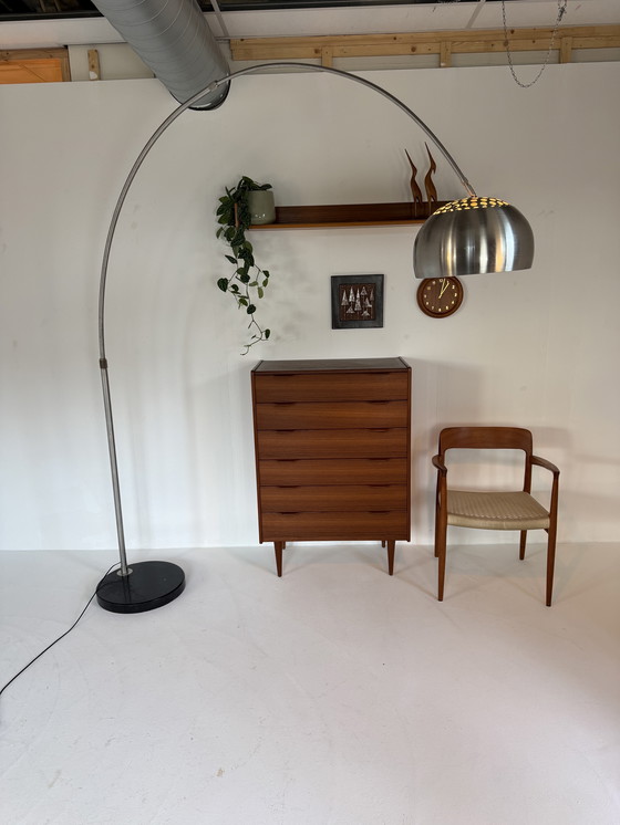 Image 1 of Vintage XXL Adjustable Arc Lamp '70