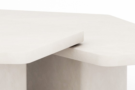 Contemporary Plaster Coffee Table Set Mortex – Atelier BB, Salontafels, Other (photo 10 of 18)