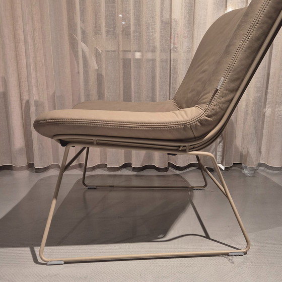 Image 1 of Wire armchair with footstool