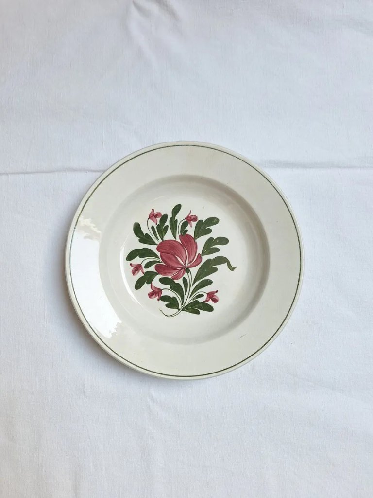 Plat rond creux K&G Luneville