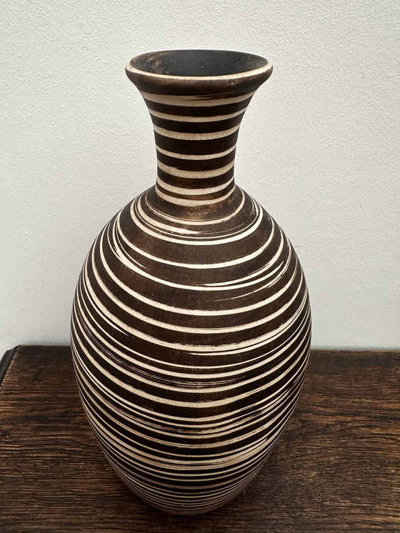Image 1 of Vase Vintage Ethnique H 31 Cm