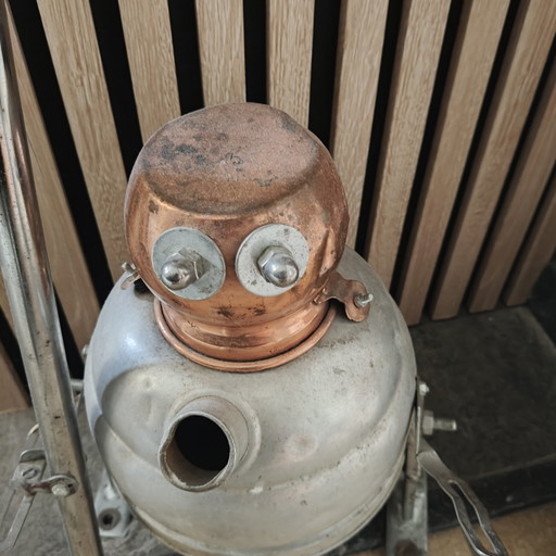 Vintage-Industrieroboter-Skulpturen – Steampunk-Fundobjekte-Set