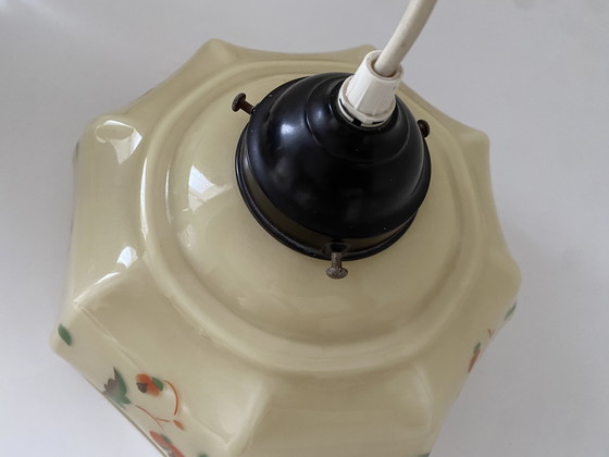 Image 1 of Lampada a sospensione Art Déco vintage - Francia.