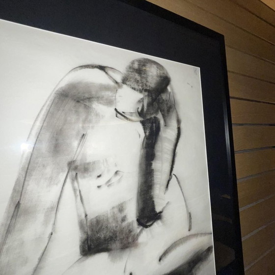 Georges de Vlamynck, Donna Nuda Astratta B, Tecnica Mista su Carta – Dipinti e disegni, Paper, Art Deco (photo 13 of 15)