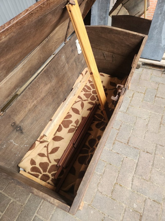 Cassapanca del 1797 – Armadi contenitori, Metallo, Legno (photo 5 of 8)