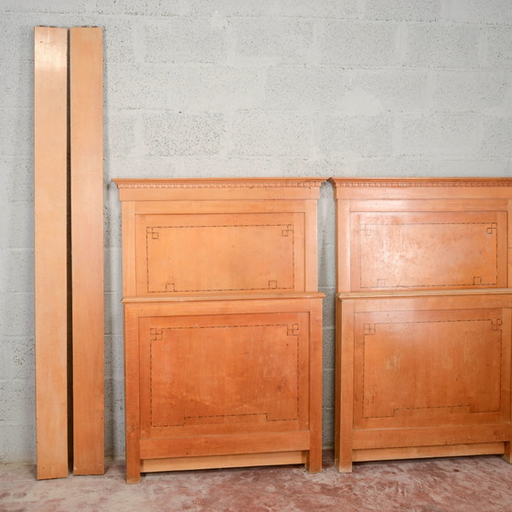 Letti Art Déco Filettati – Letti singoli, Legno, Art Deco (photo 8 of 18)