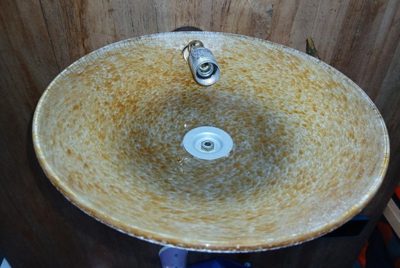 Image 1 of Terzani und Murano Wandleuchte, Rostoptik