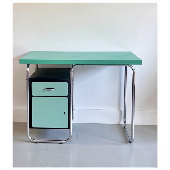 Image 1 of Vintage tubulair bureautje