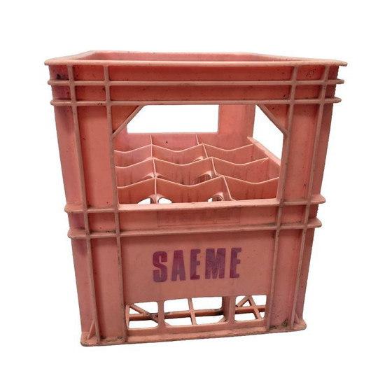 Image 1 of Cassa vintage rosa Evian (Saeme)