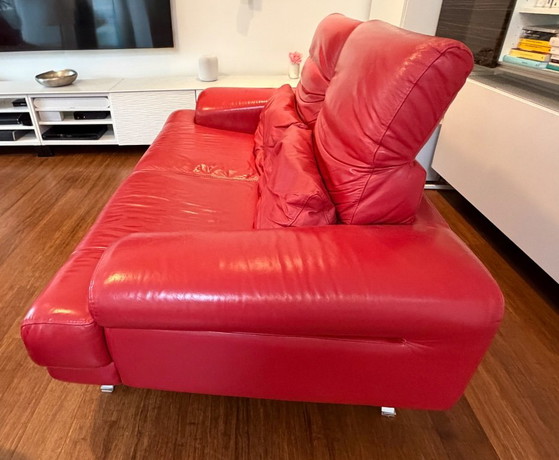3 Canapés 2 Places À Vendre – Natuzzi, Leather (photo 6 of 7)