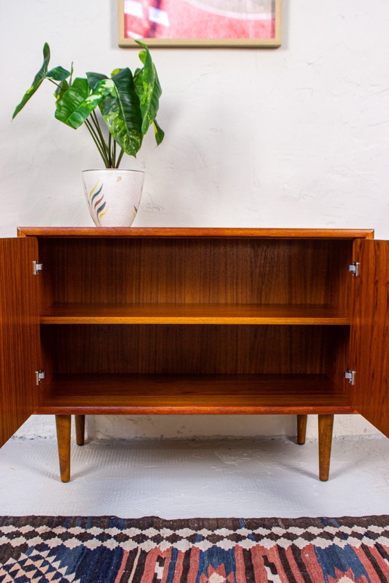 Image 1 of Vintage teak chest of drawers, sideboard, lowboard, Mid Century Danish
